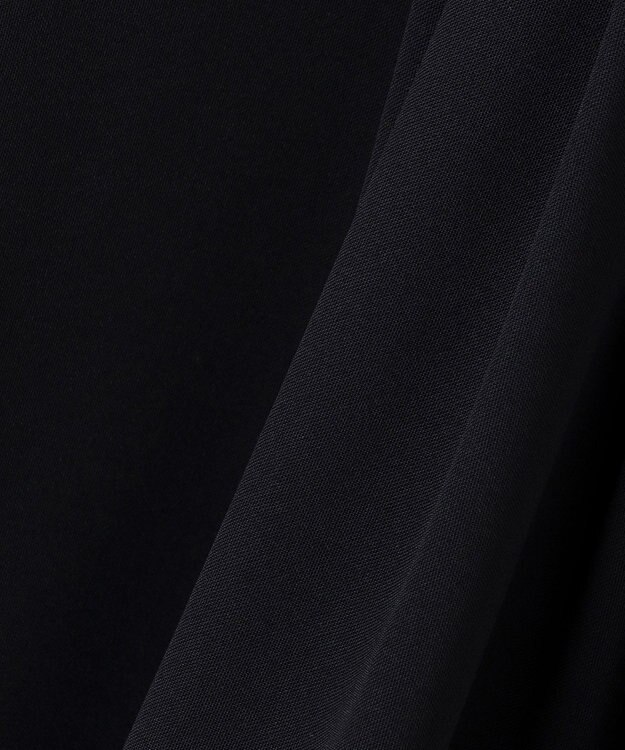 組曲 L 【KUMIKYOKU NAVY】フロントタックドレス ネイビー系