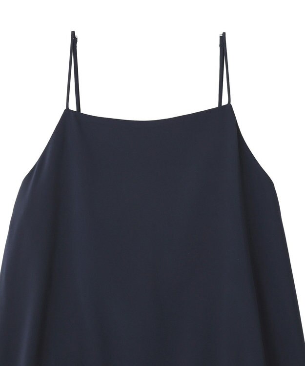 YECCA VECCA レースサテンキャミチュニック Navy