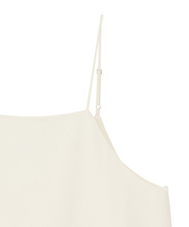 YECCA VECCA レースサテンキャミチュニック Ivory