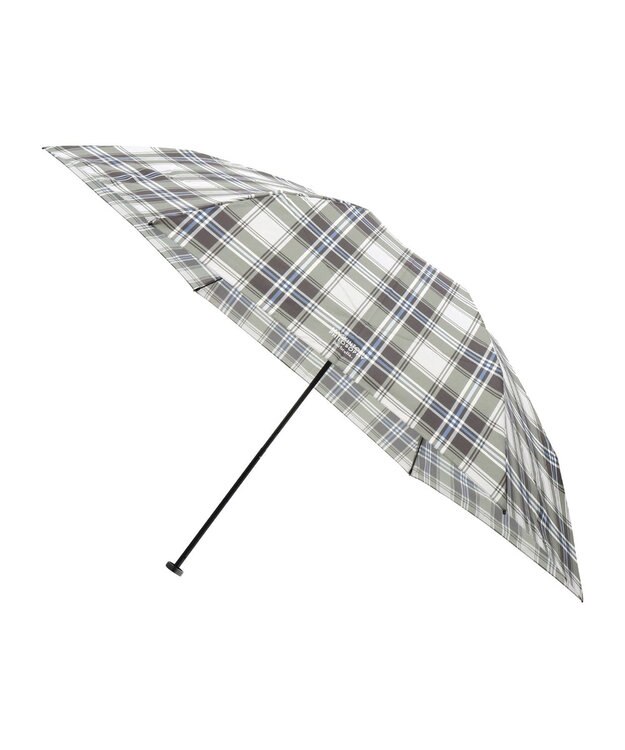 MOONBAT 【超軽量】マッキントッシュ フィロソフィー 折りたたみ傘 Barbrella チェック 55cm UV モカブラウン