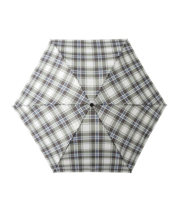 MOONBAT 【超軽量】マッキントッシュ フィロソフィー 折りたたみ傘 Barbrella チェック 55cm UV モカブラウン
