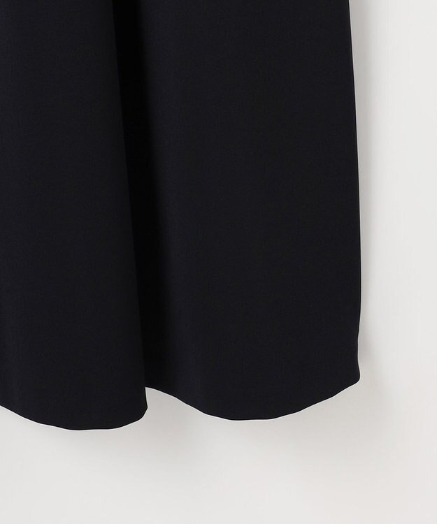 組曲 L 【KUMIKYOKU NAVY】フロントタックドレス ネイビー系