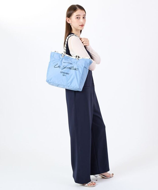 ML 2 WAY TOTE /2ウェイスレートブルー/パールシャイン / LeSportsac