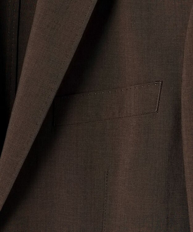JOSEPH ABBOUD クールビズ【キングサイズ・洗える/軽量/清涼/ストレッチ】ハイツイストドライストレッチ ジャケット ダークブラウン系