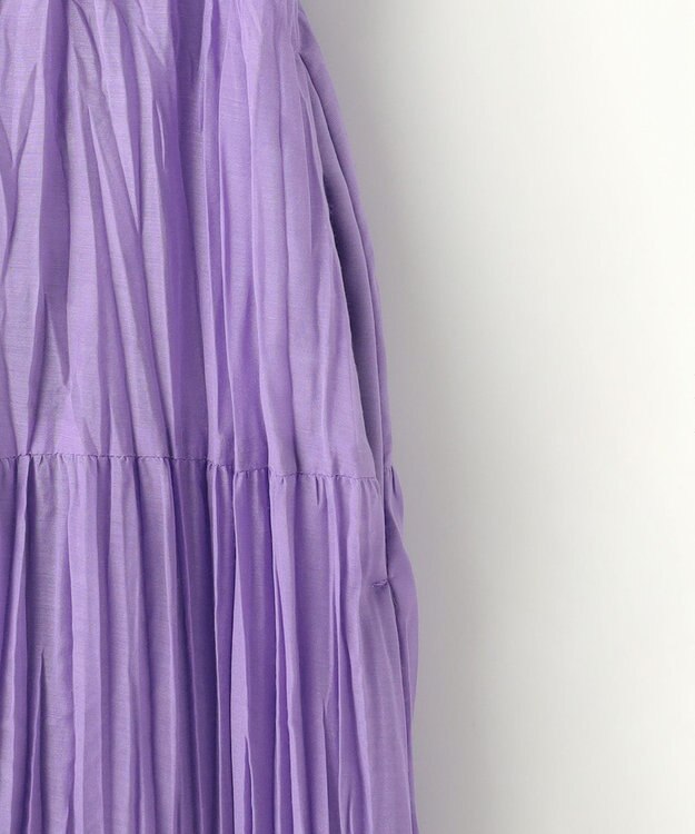 自由区 L 【17号サイズまで展開・昨年ご好評！最新デザイン】ハンドワッシャー スカート ラベンダー