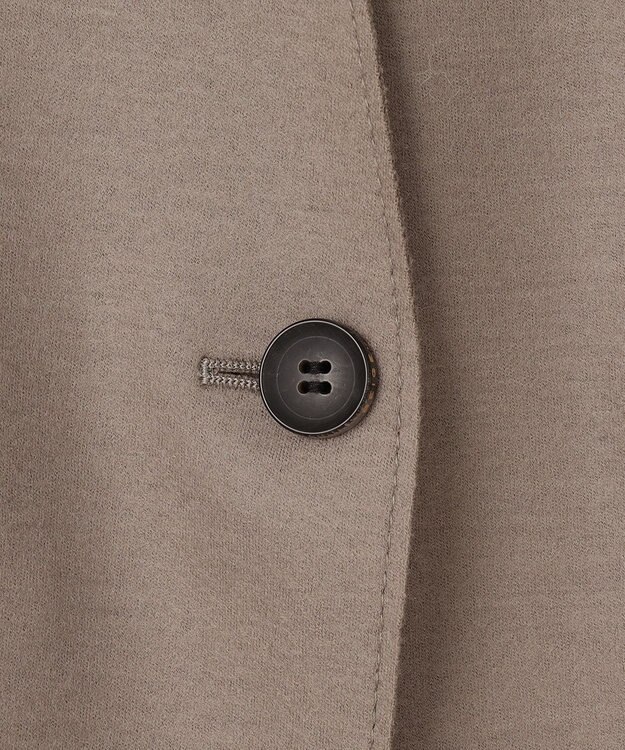 BEIGE， 【S-size】CORBY / ノーカラージャケット Taupe