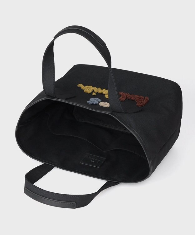 Paul Smith PSロゴエンブロイダリー ミニトートバッグ ブラック