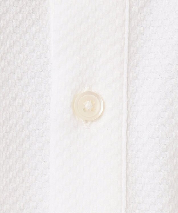 JOSEPH ABBOUD 【キングサイズ・オーガニックコットン使用】ブロックサッカーポロシャツ ホワイト系