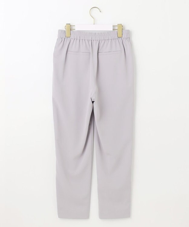 ANY SIS S 【接触冷感・UVカット・吸水速乾】サラキレイ テーパード パンツ ライトグレー