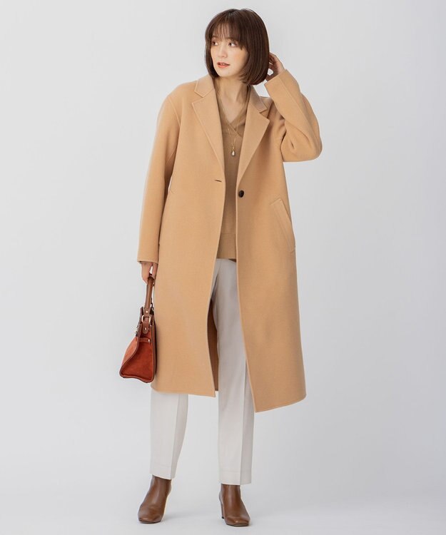 23区 【CLASSY.12月号掲載】RAFFINATA ショルダー バッグ ブラウン系