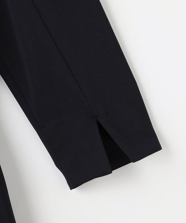 組曲 L 【KUMIKYOKU NAVY】フロントタックドレス ネイビー系