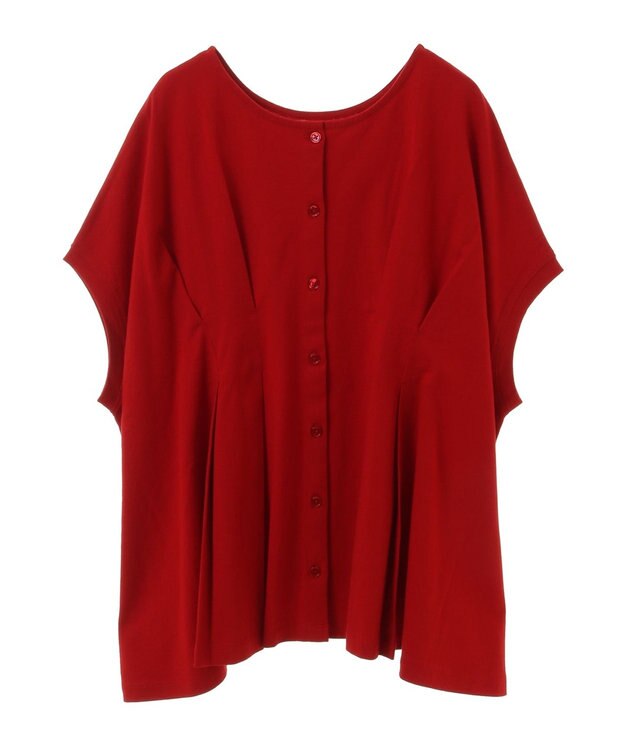 CRAFT STANDARD BOUTIQUE 前後2WAYタックプルオーバー Red