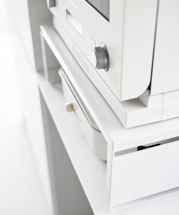 tower オーブンレンジラック タワー ホワイト ホワイト