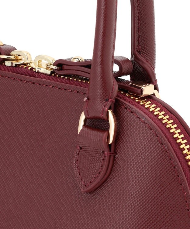TOCCA LE SOMMET MINI BUGATTI BAG レザーバッグ レッド系