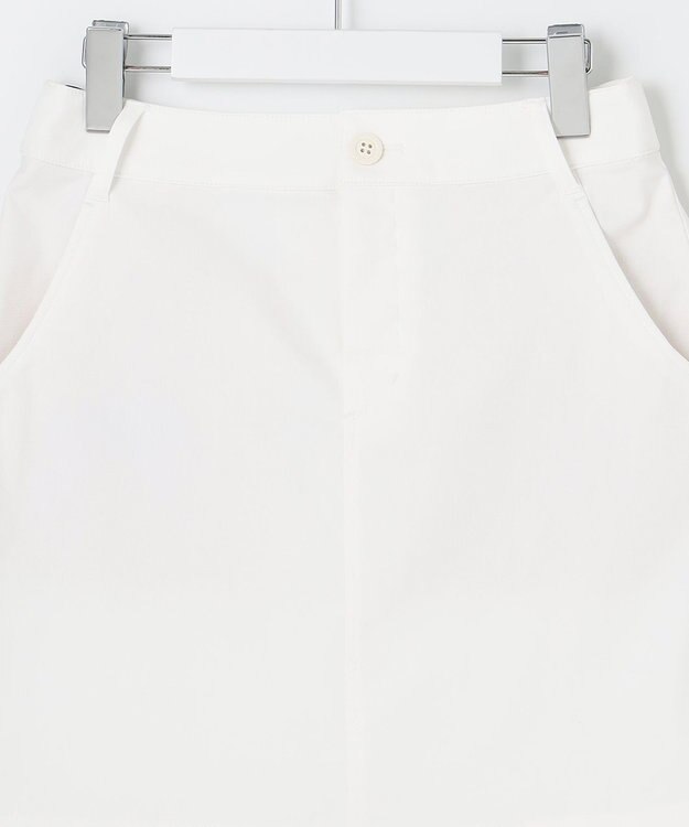 23区GOLF 【WOMEN】【WEB&一部店舗限定】スケトラドビーストレッチ スカート ホワイト系