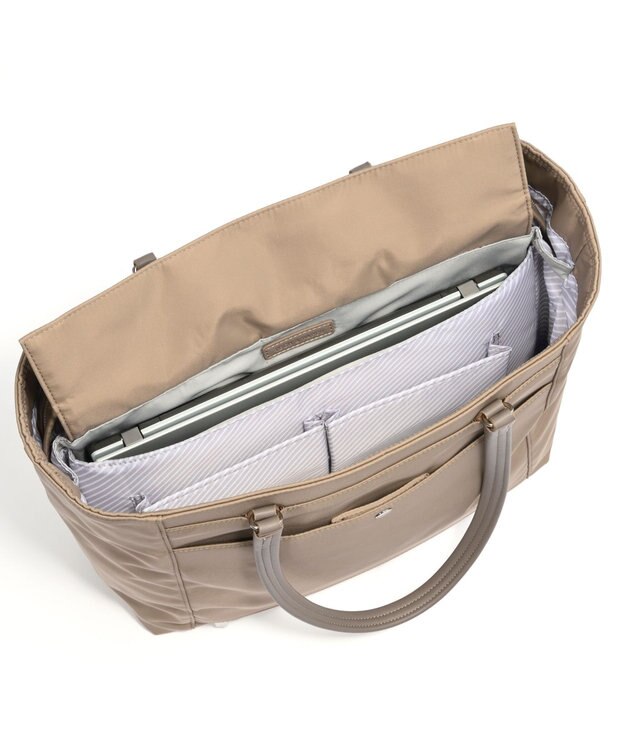 ACE BAGS & LUGGAGE ace. フロモ トートバッグ A4サイズ 13.3インチPC収納 ２気室 68811 エース グレージュ