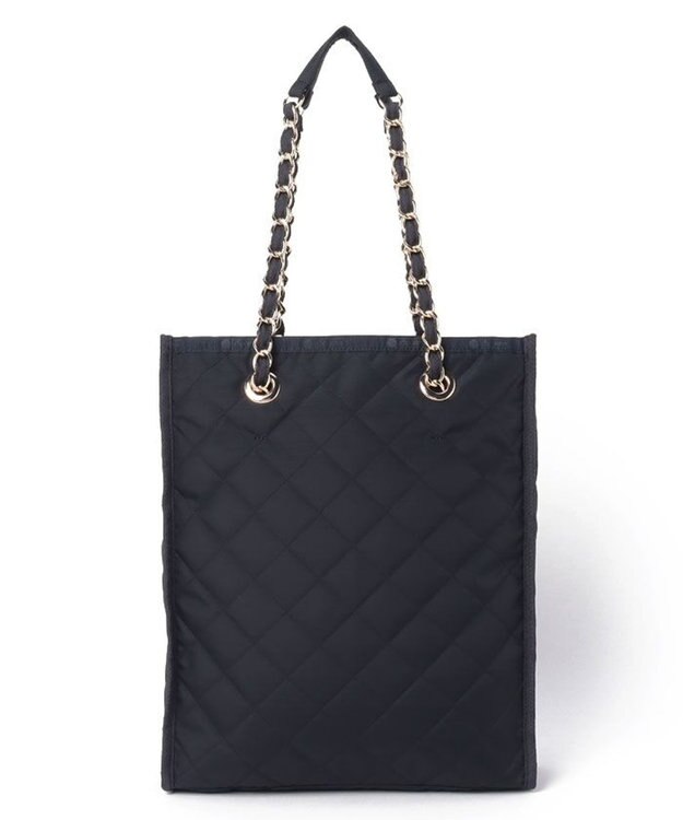 LeSportsac CHAIN N/S TOTE/ディープシーブルーキルト ディープシーブルーキルト
