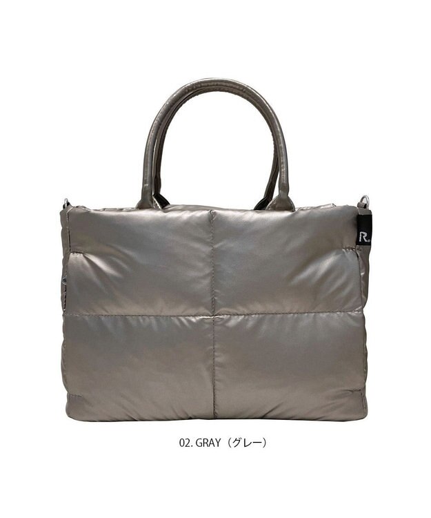 ROOTOTE 1243【軽量】フェザールー.デリ.ルートートカロ-A 02：グレー