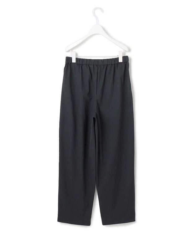 ICB L 【接触冷感・UVカット・防シワ・洗える】 アトラストリコット テーパードパンツ チャコール系