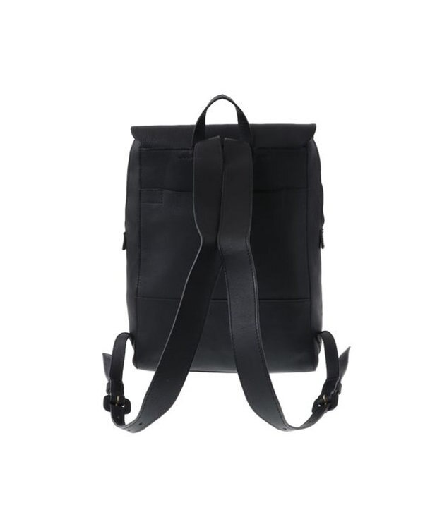 genten ミネルヴァ　フラップリュック クロ