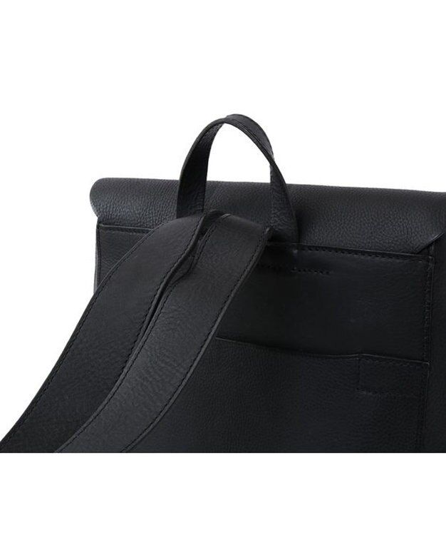 genten ミネルヴァ　フラップリュック クロ