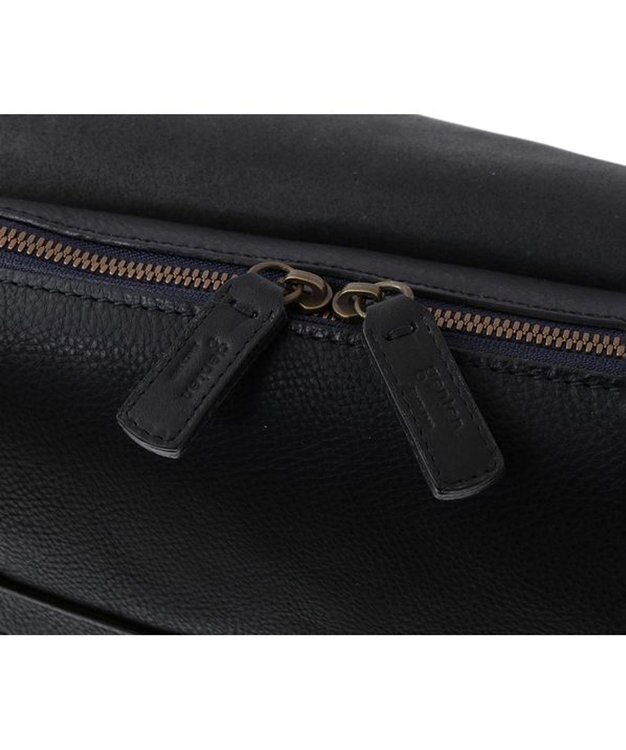 genten ミネルヴァ　フラップリュック クロ