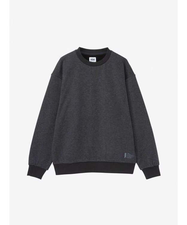 HELLY HANSEN 【保温・ECO素材】LIFAメリノスウェットクルー ブラック
