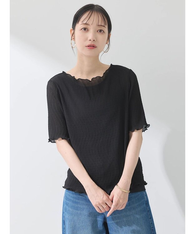 earth music&ecology シアープルオーバー Black