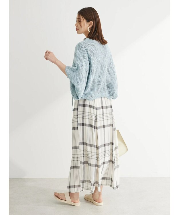 Green Parks ２ｗａｙ　スラブボレロカーディガン Mint Green