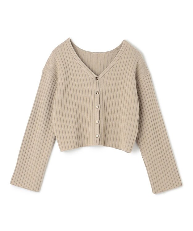 uncrave ウール ナイロン 2WAY ニット（uncrave STANDARD） ベージュ