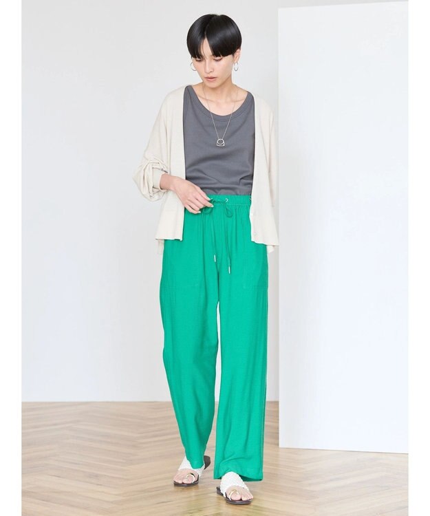 AMERICAN HOLIC ＵＶカットショートニットカーディガン Light Gray