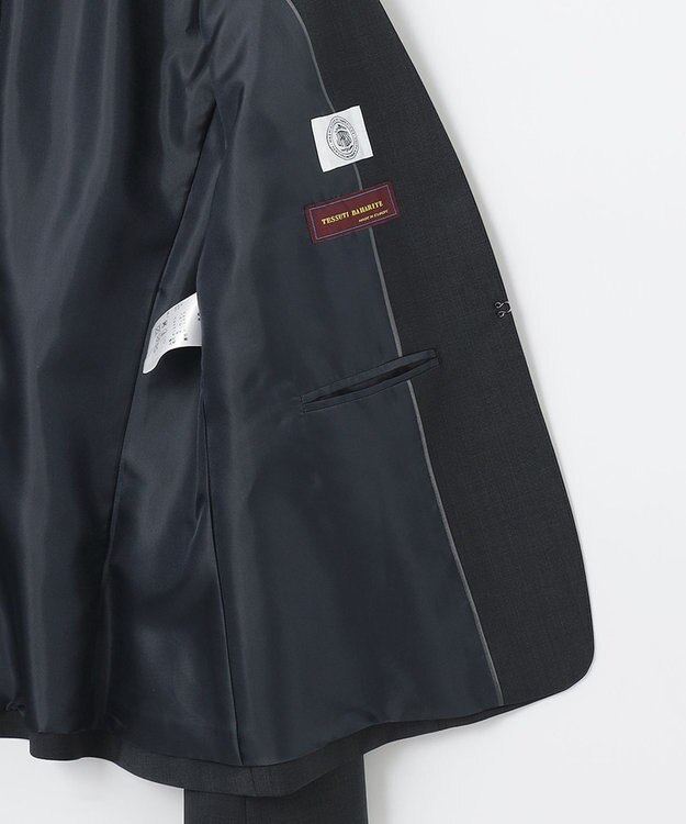 J.PRESS LADIES BAHARIYE ノーカラー ジャケット ネイビー系