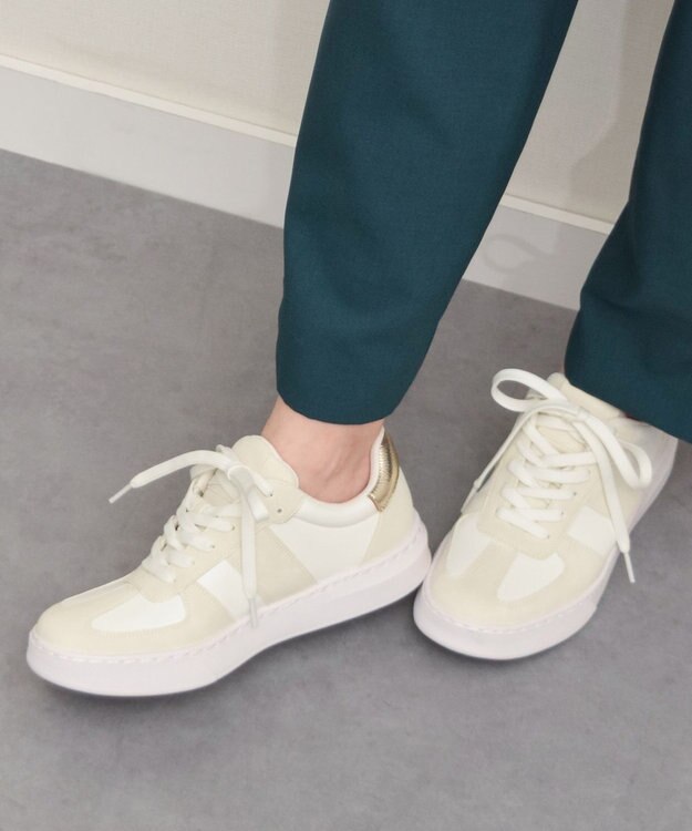 Bridget Birkin 【PARADIS COULEUR】晴雨兼用コートタイプスニーカー ホワイト