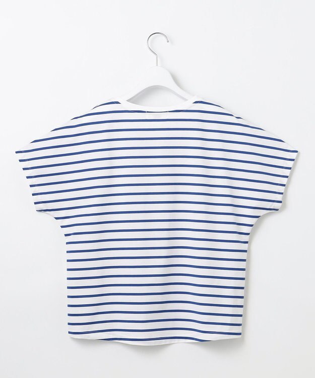 J.PRESS LADIES 【WEB限定カラーあり・洗える】ULTIM天竺ボーダー カットソー 【WEB限定カラー】オフ×ブルーボーダー系