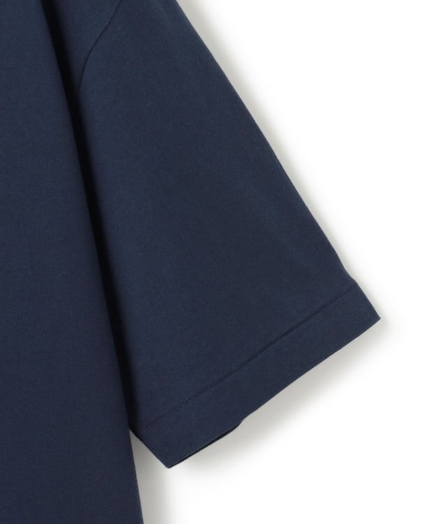 J.PRESS MEN 【J.PRESS ORIGINALS】Supima Recycle Jersey J.PRESS Logo T-shirt ネイビー系