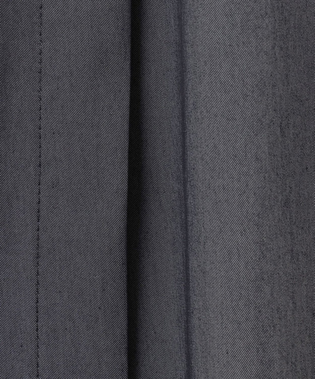 自由区 S 【カタログ掲載・接触冷感・UVカット・洗える】デニムライクボトムフレア スカート インディゴ