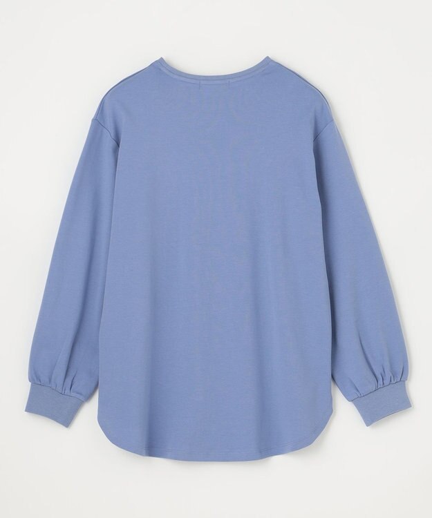 ANY ビューティベーシックロングＴシャツ ブルー