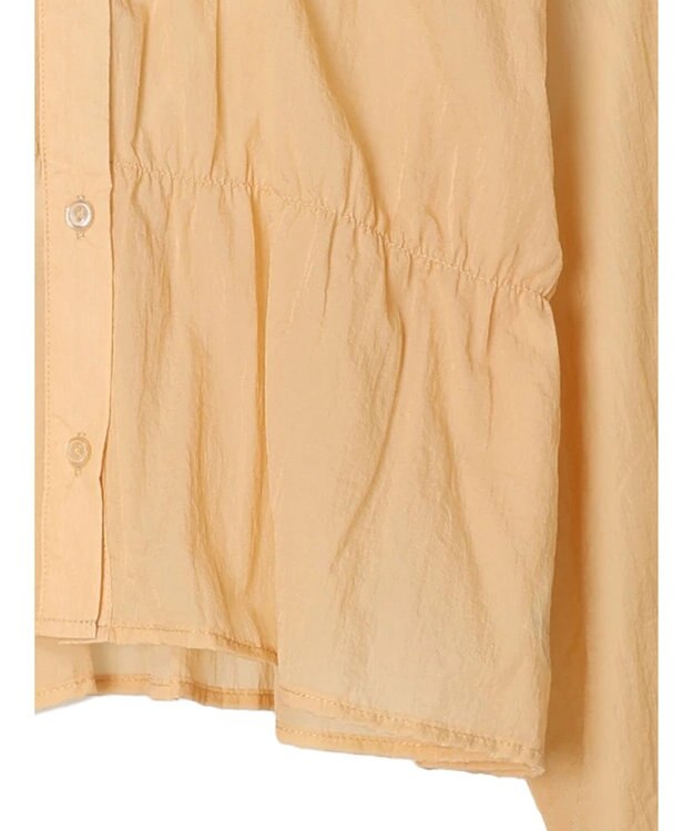 earth music&ecology シャーリングシャツ Pink Orange