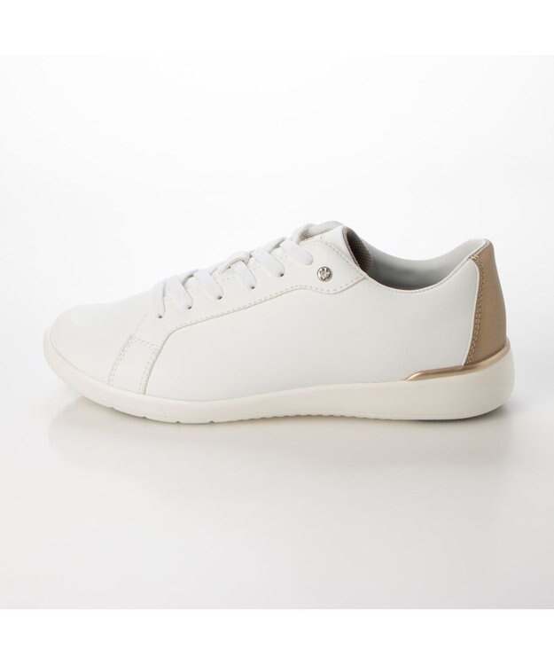 ing <ing>晴雨兼用スポーツスニーカー ホワイト