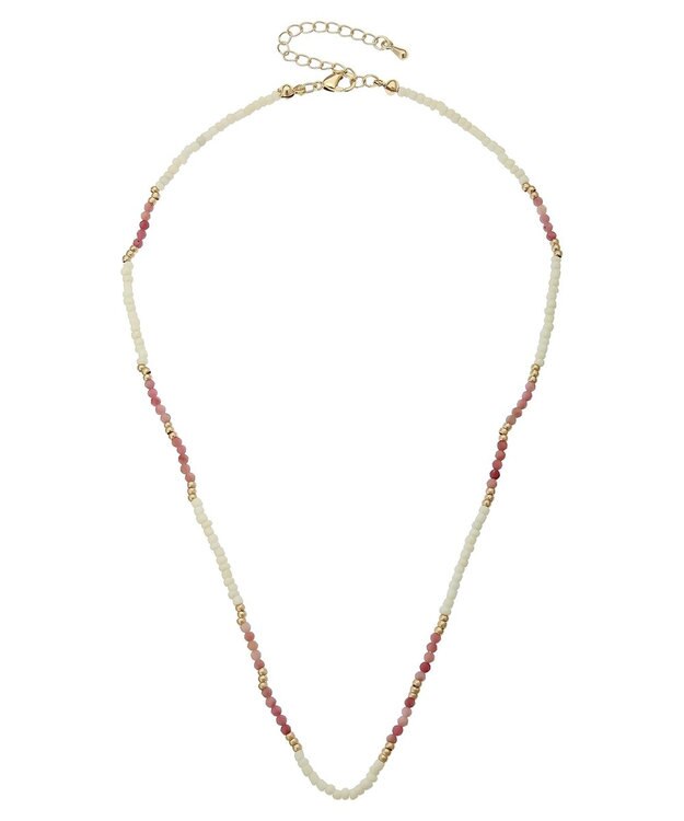 AMERICAN HOLIC ２ＳＥＴ　ビーズネックレス Pink