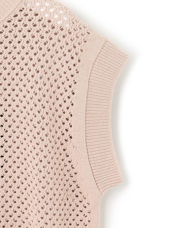 J.PRESS YORK STREET 【WOMEN】コットンコードベスト ベージュ系