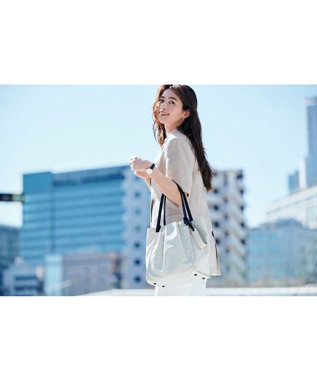 PELLE BORSA トート Cheers チアーズ 4649 アイボリー