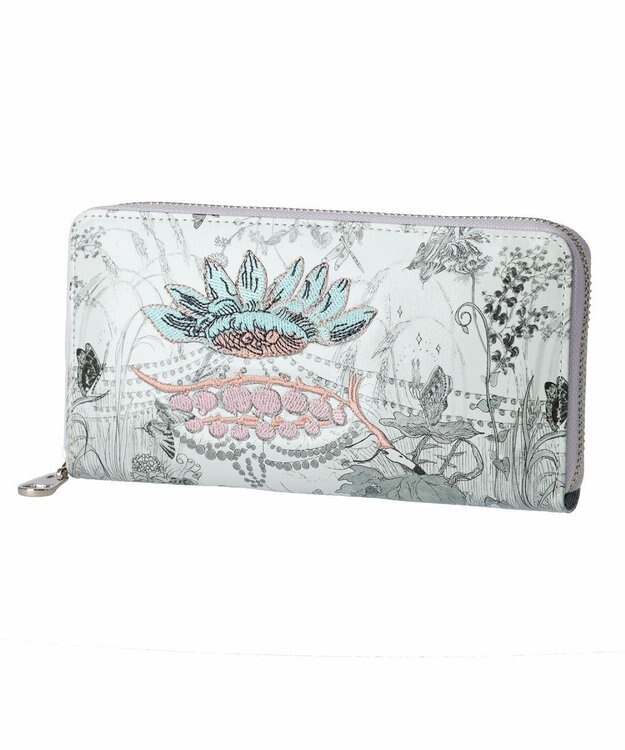 tsumori chisato CARRY Together ラウンドファスナー長財布 ブラック