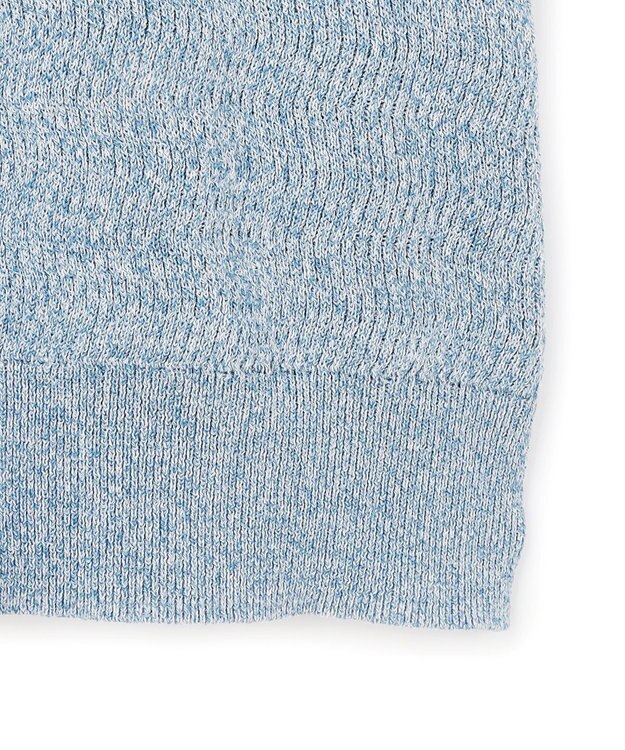 J.PRESS MEN ギマコットンフルジップ カーディガン サックスブルー系