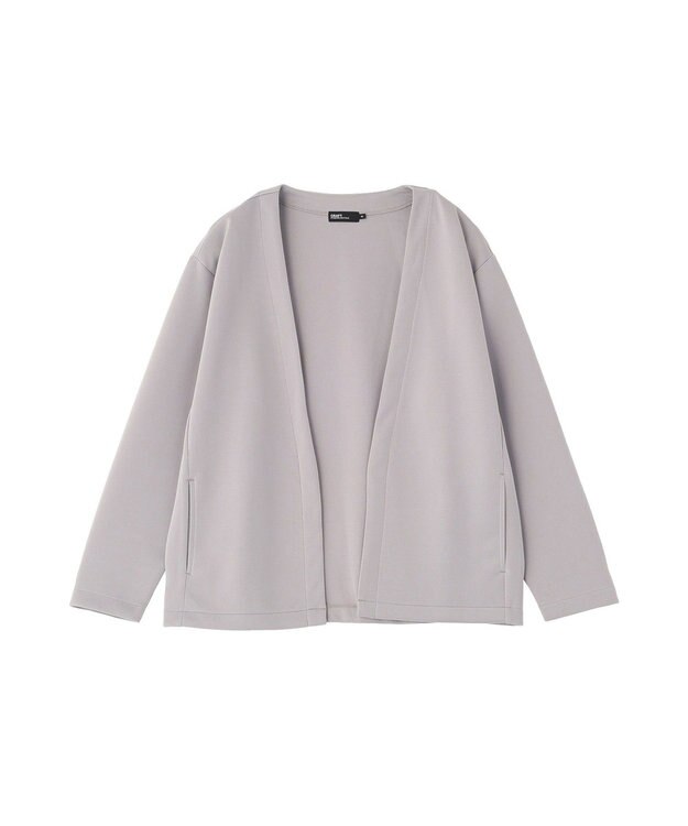 CRAFT STANDARD BOUTIQUE ボタンレスカットカーディガン Gray