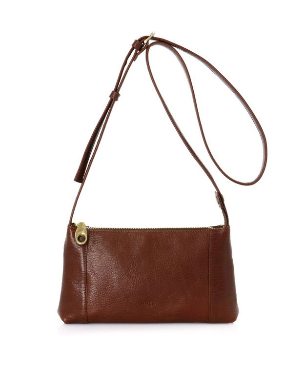 IBIZA カンビアール　牛革　ショルダーバッグ 濃茶