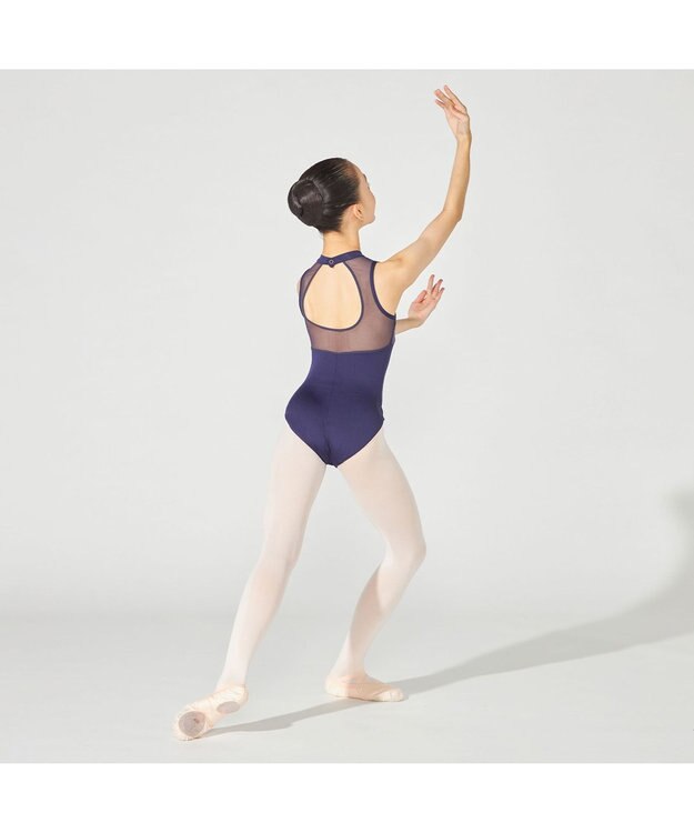 Chacott ハイネックレオタード ヴァイオレット