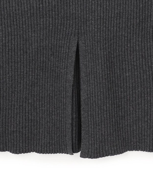 J.PRESS YORK STREET 【WOMEN】リブニット タイトスカート グレー系