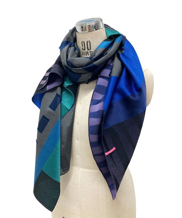 POLS キュプラロングストール グレイ