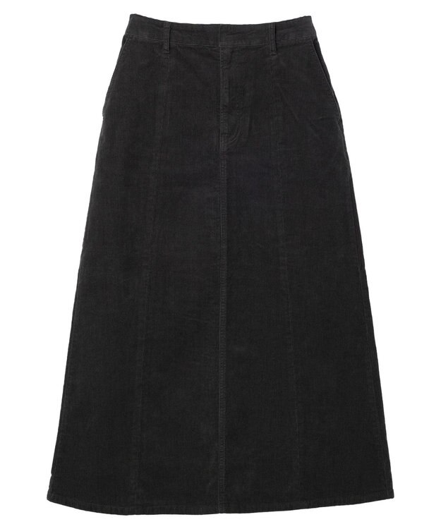 AMERICAN HOLIC コーデュロイＡラインスカート Charcoal Gray